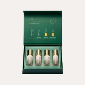 CONCENTRATED AMPOULES WITH IDEBENONE AND A COMPLEX OF 7 TYPES OF PEPTIDES