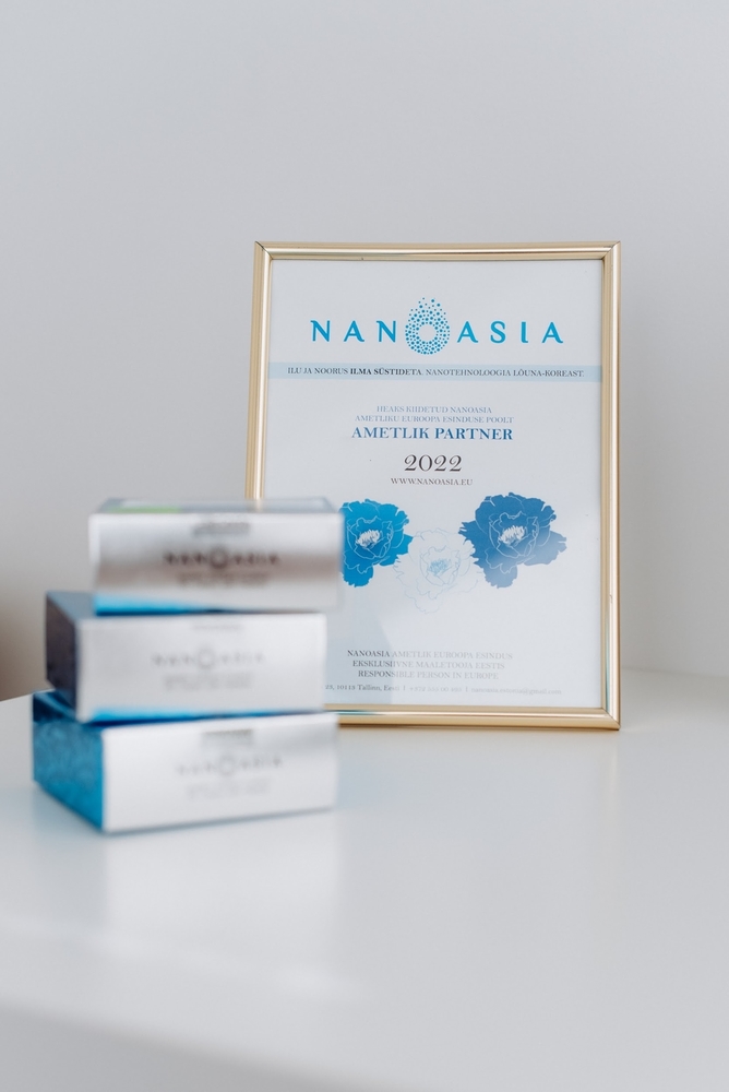 Средства NanoAsia и сертификат официального партнёра
