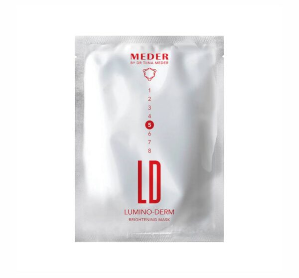 ОСВЕТЛЯЮЩАЯ ТКАНЕВАЯ МАСКА MEDER BEAUTY SCIENCE LUMINO-DERM — изображение 2